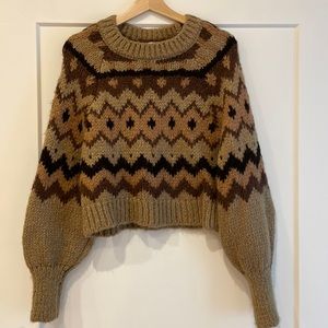 Zara pattern sweater
